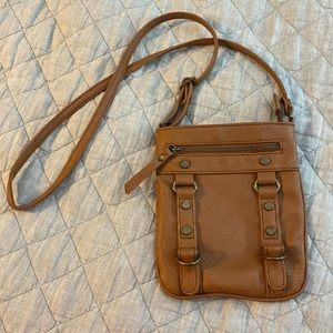 Brown crossbody bag